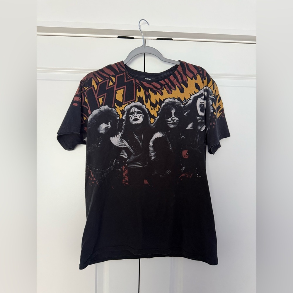Vintage 90’s Kiss band tee